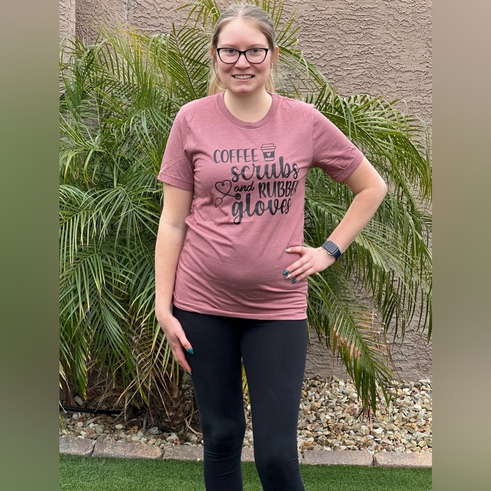 Coffee Scrubs and Rubber Gloves Shirt